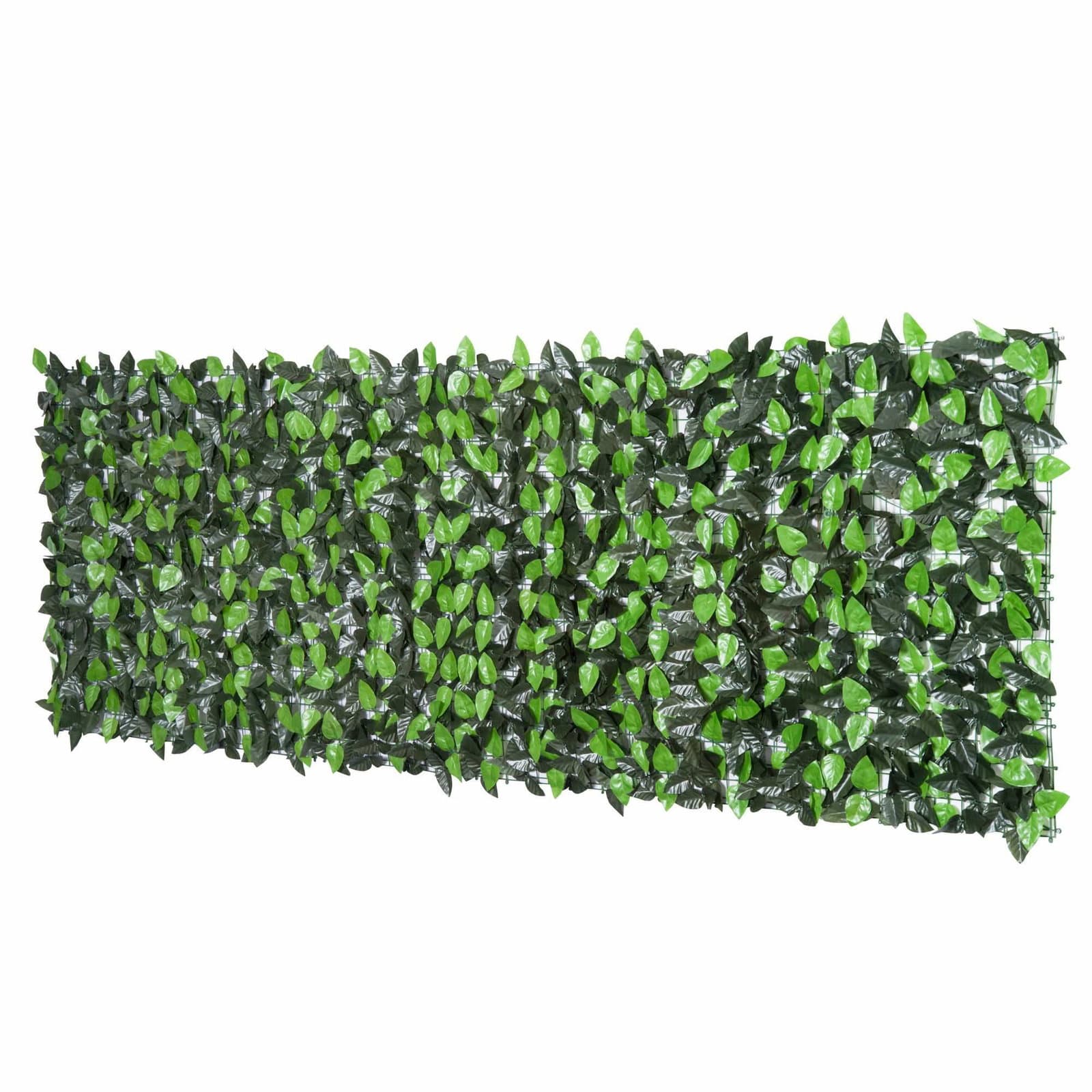 Konstgräs för avskärmning – 300x100 cm, mörkgrön