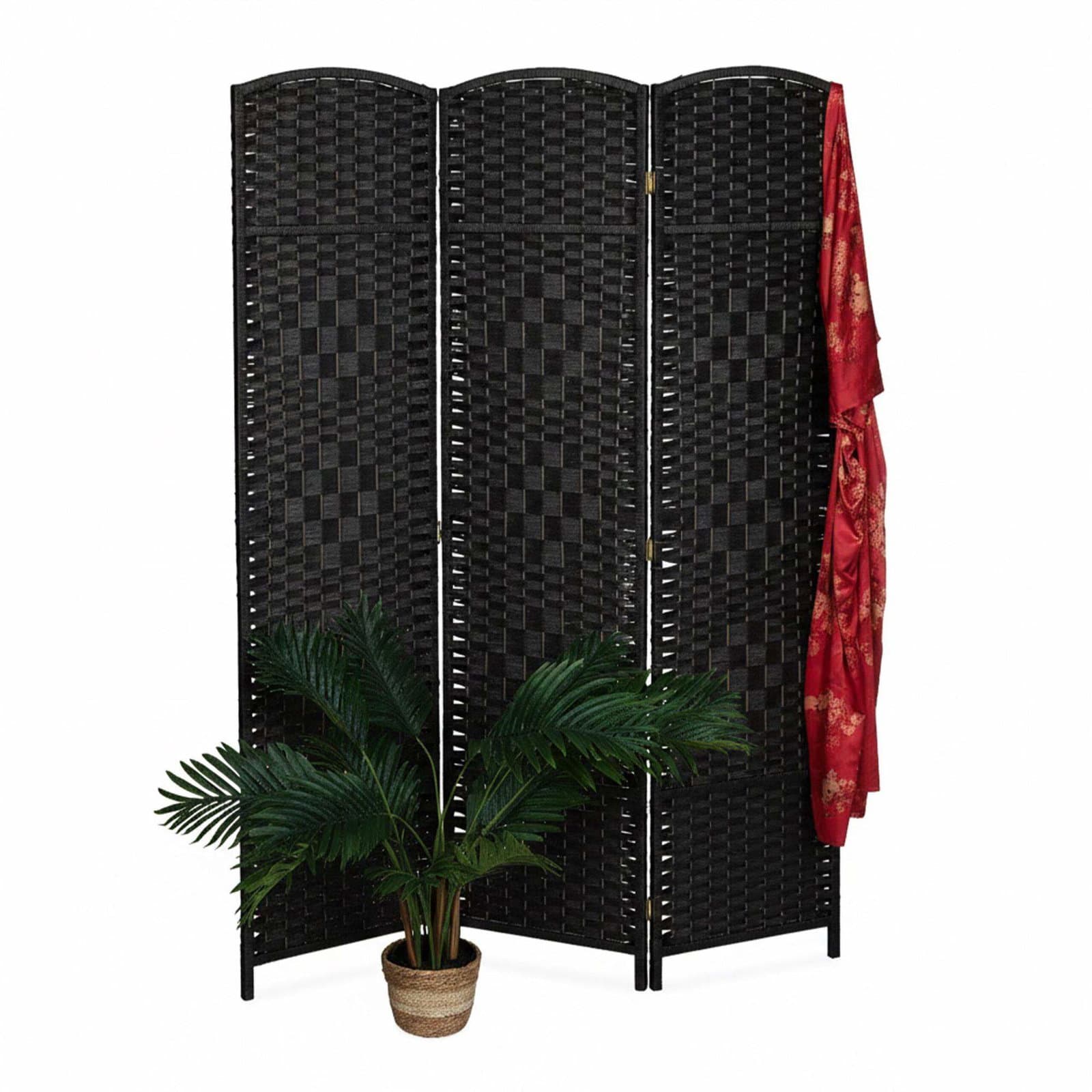 3-panelers rumsavdelare – elegant vikbar skärm