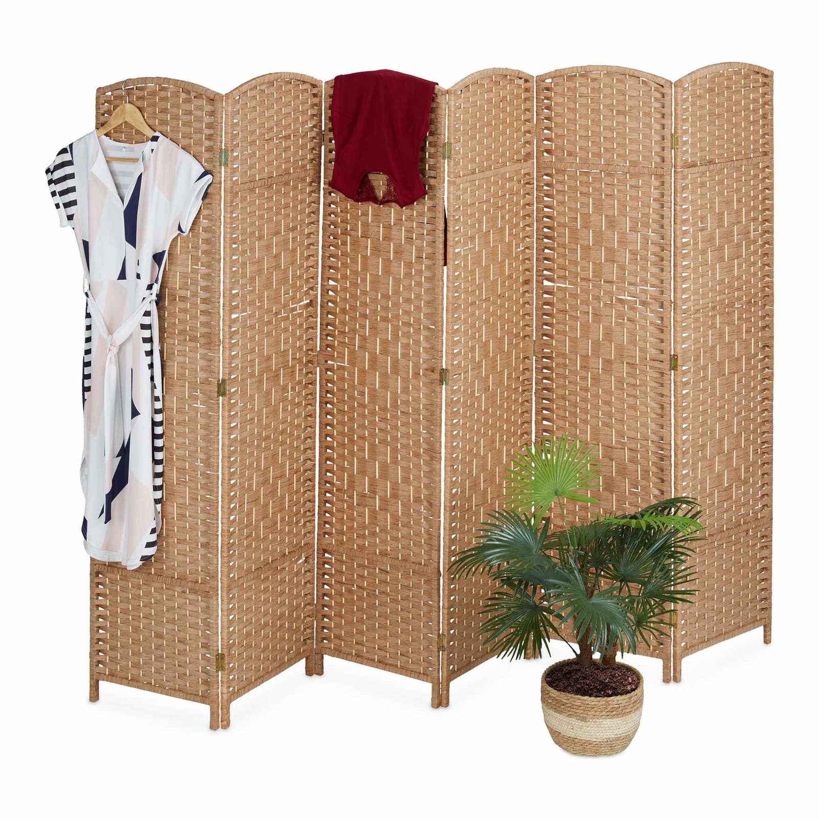 6-panelers vikskärm – elegant rumsavdelare