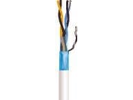NEXANS signalkabel avskärmad, halogenfri 4x2x0,6mm PTS vit rulle, kabeldiameter 6mm (100 meter)