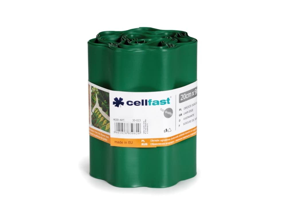 Cellfast kantlist mörkgrön 20 cm x 9 m (30-023)