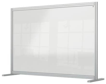 Nobo Premium Plus Genomskinlig Akryl Skyddande Bordsskärm Utbyggbart System 1400x1000mm, Grå, Transparent, 1400 mm, 1000 mm, 400 mm, 6,7 kg