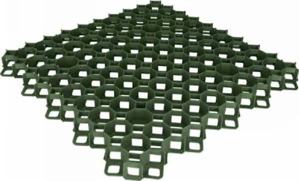 Bradas trädgårdskant Multi Grid grön 40 mm / 60 cm x 60 cm (KRMG40GY)
