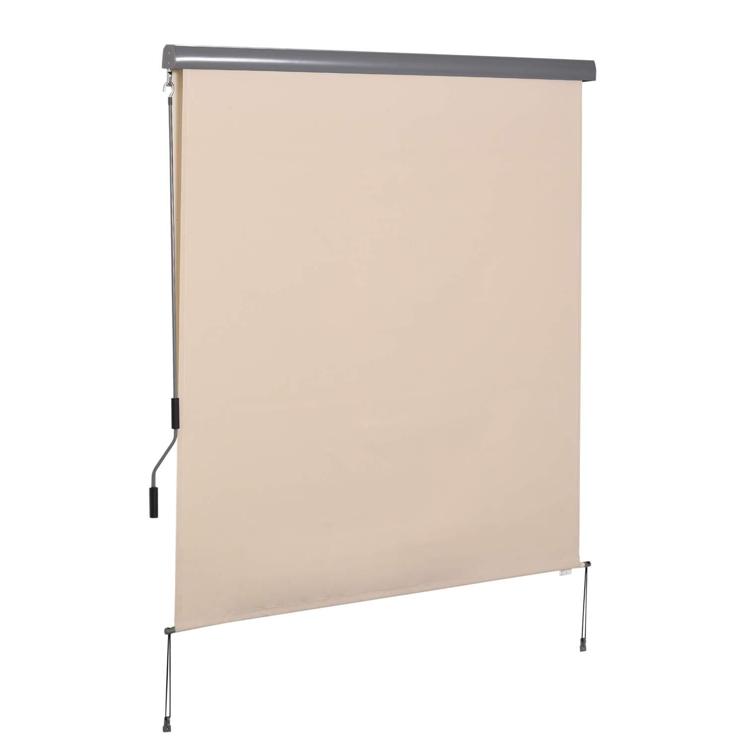 Vertikal Balkongmarkis 160x250 cm, Vind- och Insynsskydd