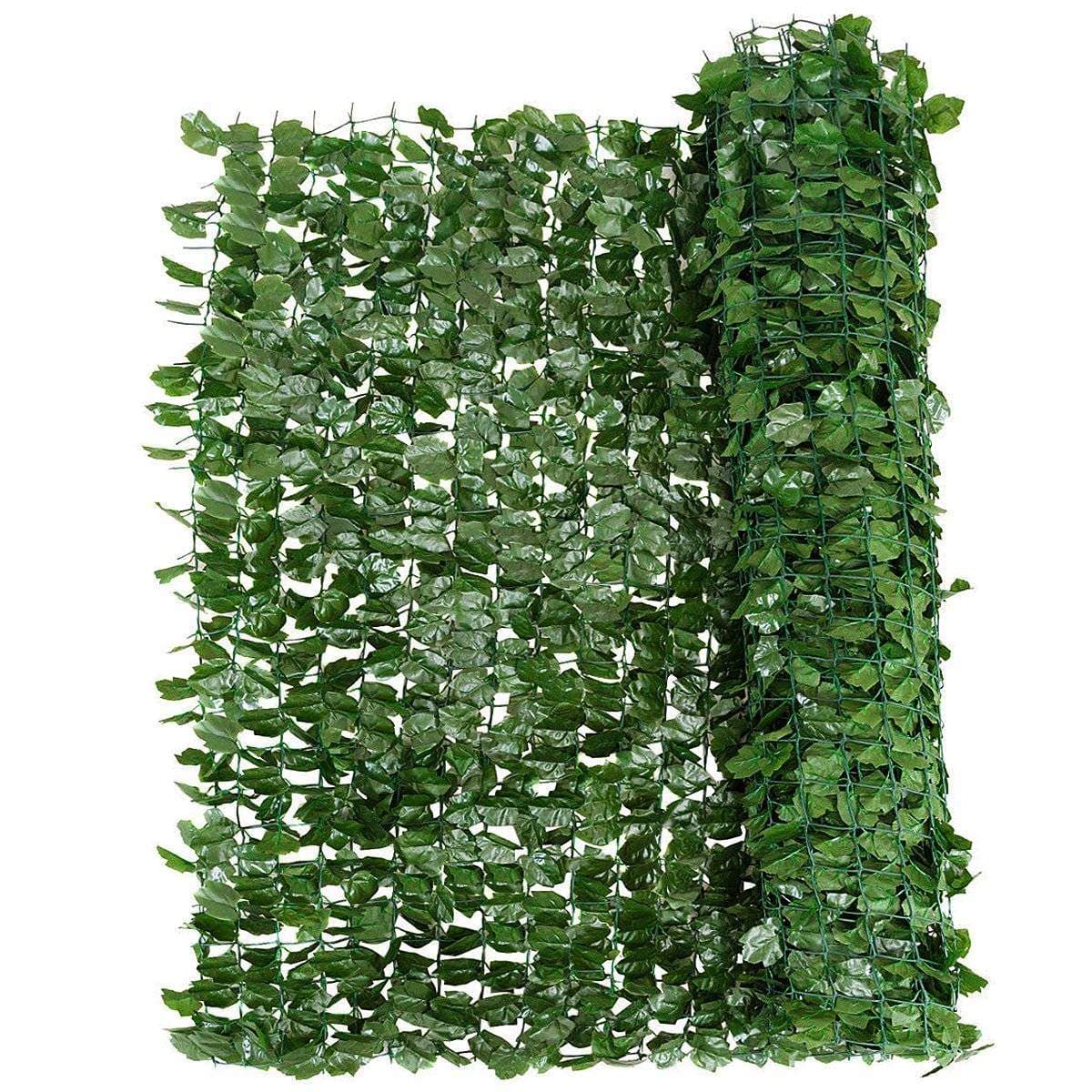 Konstgjord murgröna trädgård insynsskydd balkong insynsskydd blad look vindskydd 150 x 240 cm grön Konstgjord murgröna trädgård insynsskydd balkong insynsskydd blad look vindskydd 150 x 240 cm grön