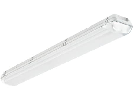 Alhama tomt armatur 2-rör, förberett för 1500 mm LED-rör, polykarbonat botten/avskärmning, plastclips, utan intern genomföringsledning Alhama tomt armatur 2-rör, förberett för 1500 mm LED-rör, polykarbonat botten/avskärmning, plastclips, utan intern genomföringsledning