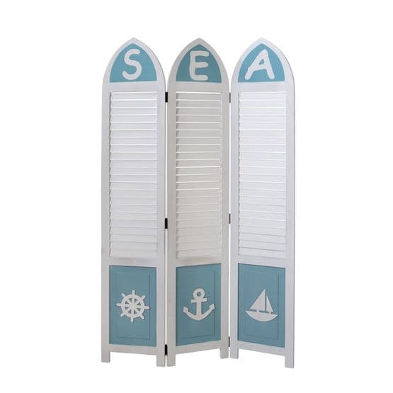 Homestyle4u Rumsavdelare - 3 Delar - Ljus SEA