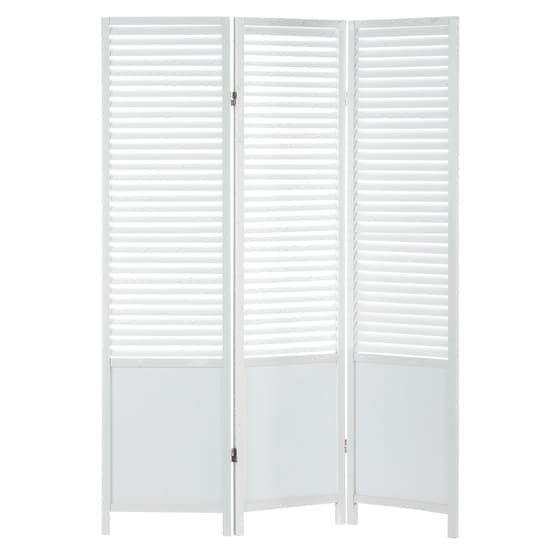 Homestyle4u Rumsavdelare - 3 Delar - Vit