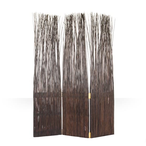 Homestyle4u Rumsavdelare - 3 Delar - Vass Natur Brun Homestyle4u Rumsavdelare - 3 Delar - Vass Natur Brun