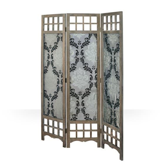 Homestyle4u Rumsavdelare - 3 Delar - 460 Brun